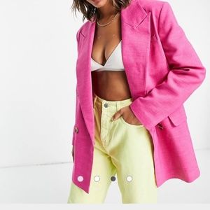 Pink blazer